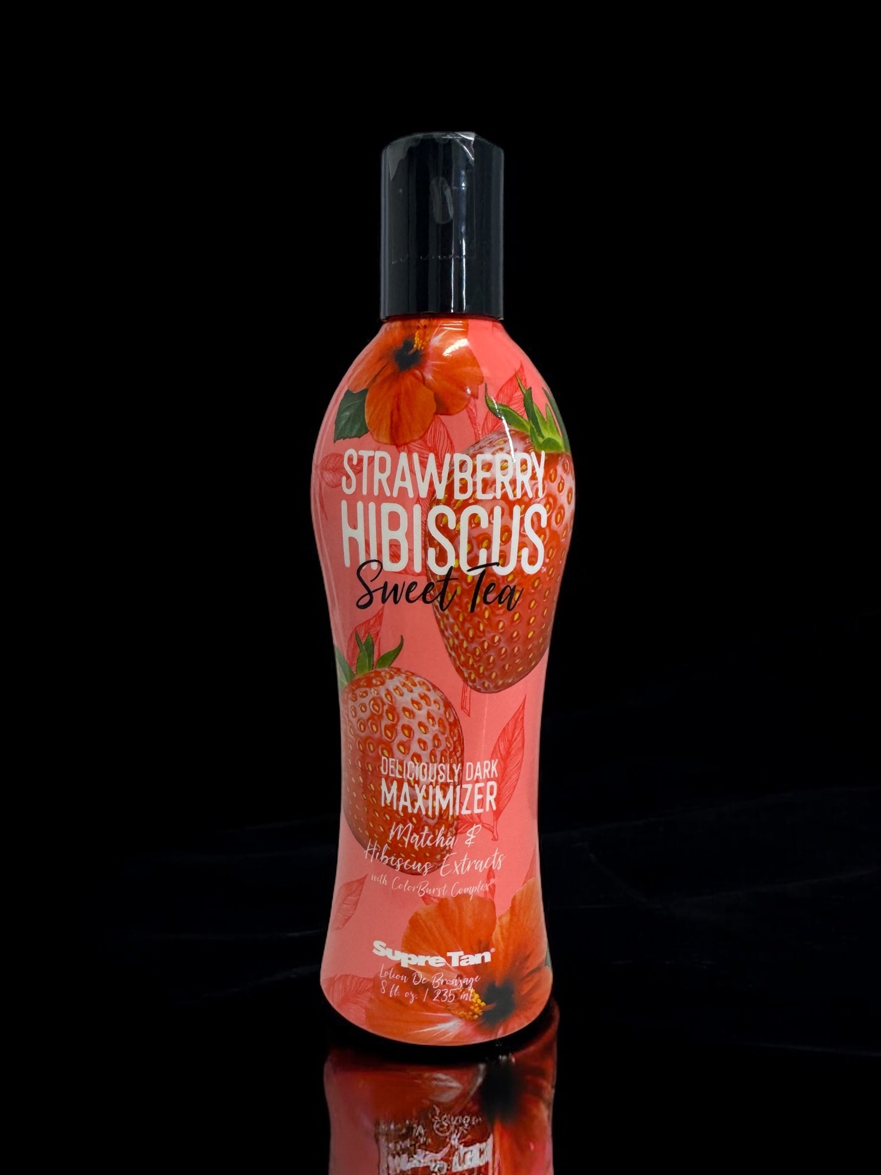 Supre Tan Strawberry Hibiscus Sweet Tea - Maximiser (235ml)